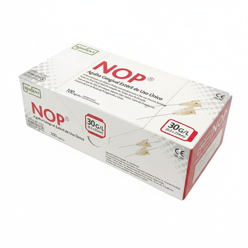 Agulha Gengival 30G Curta - NOP