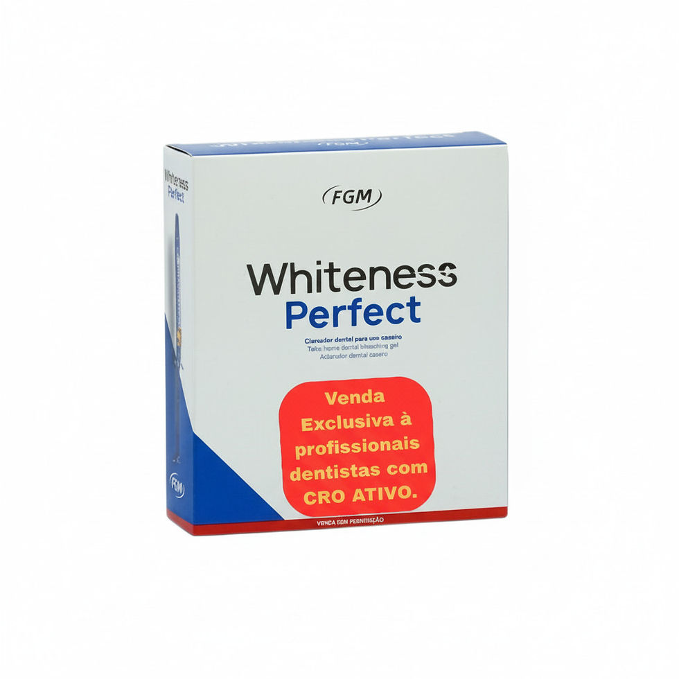 Clareador Whiteness Perfect 10% c/5 seringas 3g cada- FGM