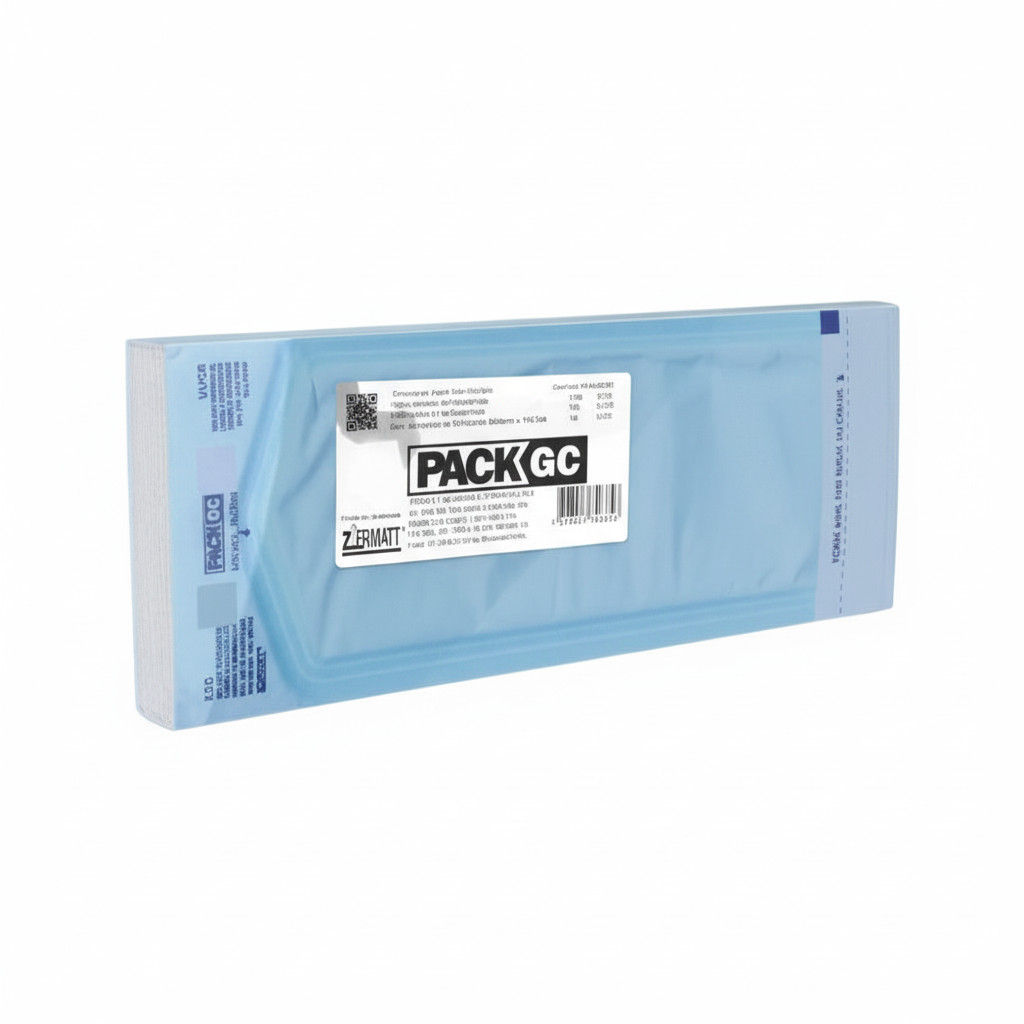 Envelope para Esterilização Autosselante 90mm x 160mm - PACK GC
