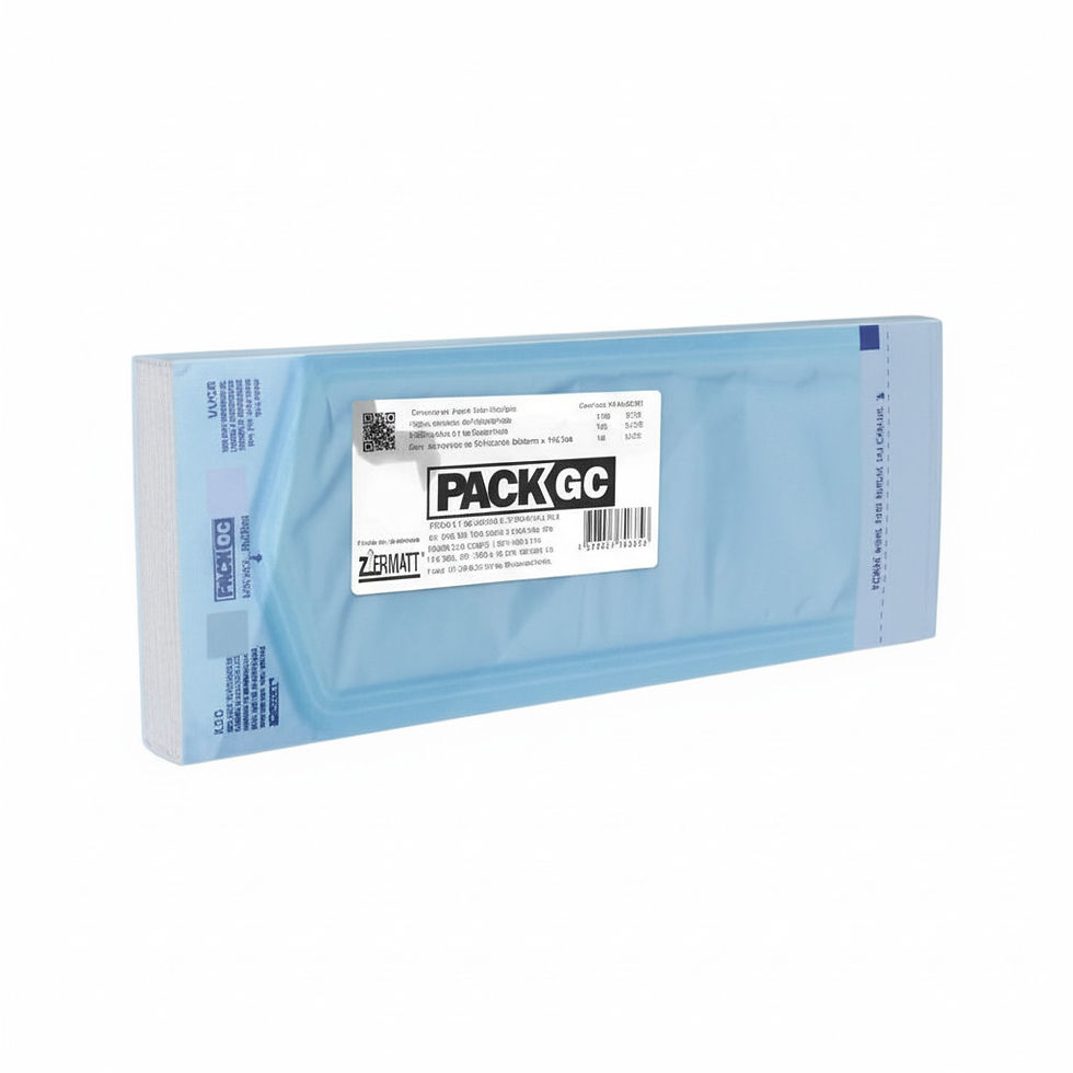 Envelope para Esterilização Autosselante 90mm x 160mm - PACK GC