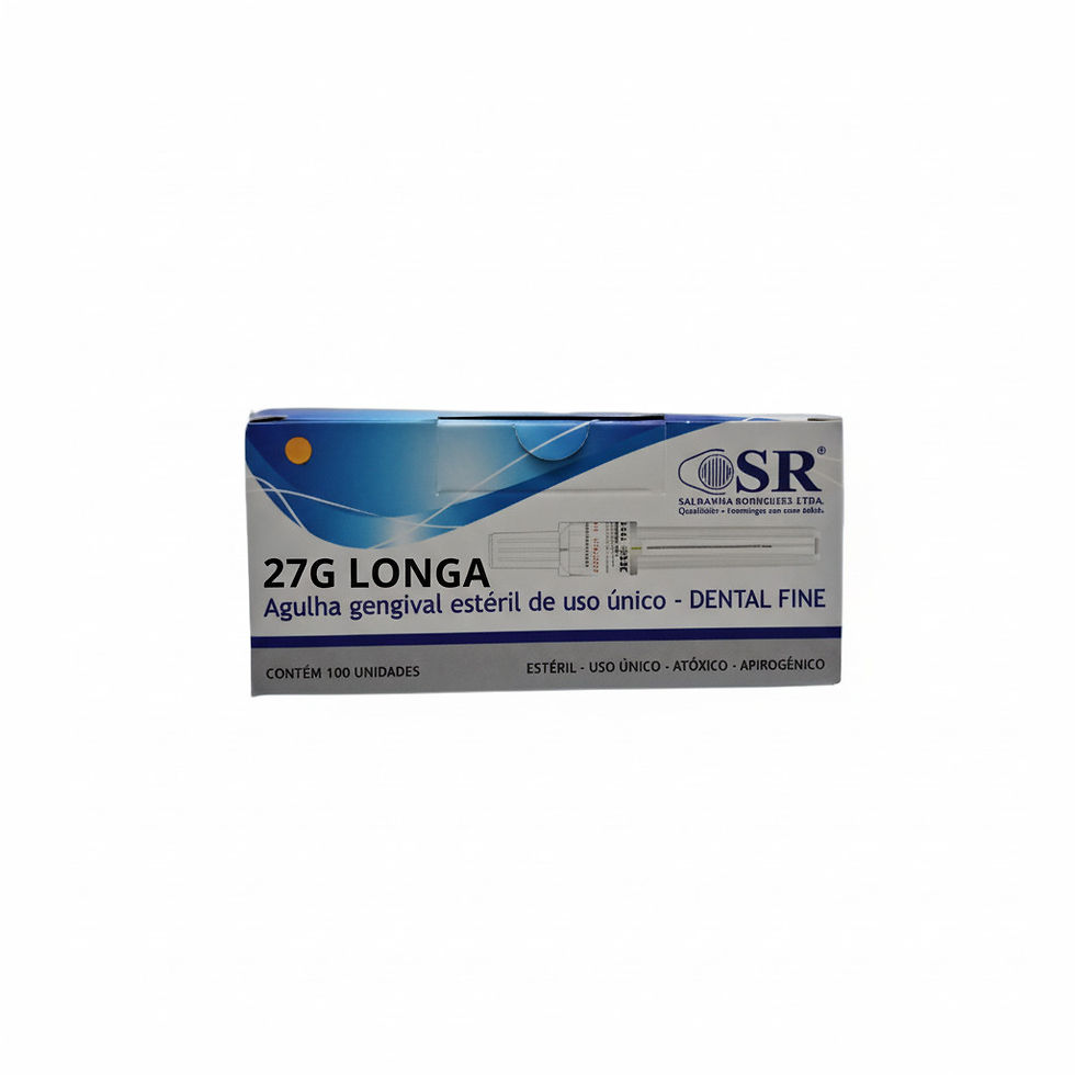 Agulha Gengival 27G LONGA - SR