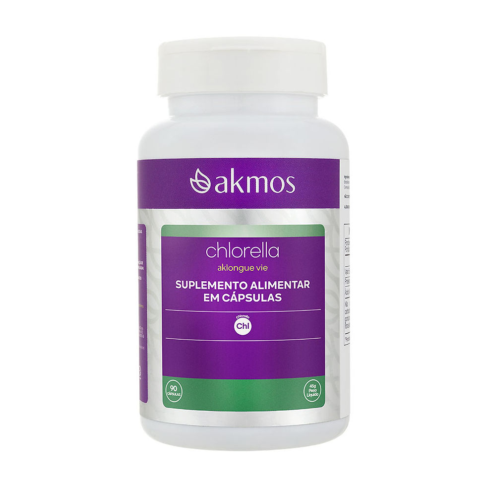 Suplemento Alimentar Chlorella 90 Capsulas