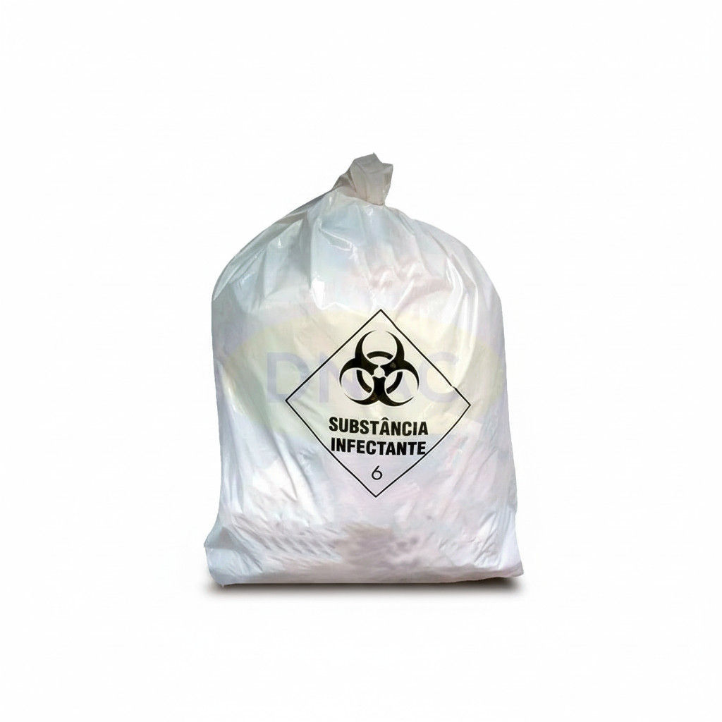 Saco para Lixo Infectante -Branco marca RAVA