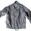 Miniatura: TIMBEE LO Gray Suit Fabric Military-Style Multi-Pocket Jacket