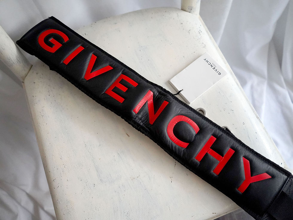 縮圖：Givenchy Boxing style handbag strap. Length can be adjusted. Very soft hand feeling. Brand new never used, with tag.