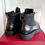 Thumbnail: Ferragamo Black Leather Ankle Boots