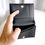Miniatura: VALENTINO VLTN Black Leather Coin Case Card Holder