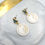 Miniatura: 金色古董錶面耳環  Golden Vintage Dial Earrings