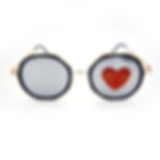 【CUPID】Sun Glasses w/ Swarovski crystals heart deco 太陽眼鏡綴紅色施華洛水晶裝飾