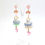 Thumbnail: 小狗茶杯耳環綴施華洛水晶 Doggies on the Cup Earrings with Swarovski Crystal