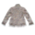 縮圖：TIMBEE LO Pink Tweed Jacket with fringes edge trimming TIMBEE LO 粉紅色特色工藝編織格紋絨呢面料外套
