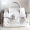 Miniatura: Versace white sculpture style Medusa embossed crossbody handbag