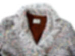 縮圖：TIMBEE LO Pink Tweed Jacket with fringes edge trimming TIMBEE LO 粉紅色特色工藝編織格紋絨呢面料外套