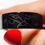 Thumbnail: Engraved duck track tungsten carbide wedding band, perfect for hunters and nature lovers, scratch-resistant