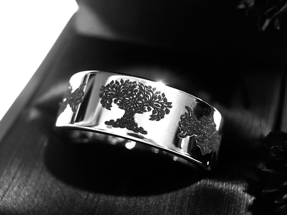 Tree of Life Ring, Celtic Wedding Band, Love Knot Ring, Mens Women, Unique Wedding Bands, Celtic Rings, Custom Made Rings