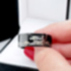 Mens ring, black mens ring, military, US army, wedding bands, promise ring, anniversary gift, his and hers, engagement ring