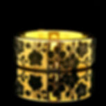 8mm yellow orchid engraved wedding band, floral promise jewelry for men and women, personalized nature-inspired gift.