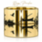 gold tungsten ring fisherman engraving canoe lake scene 8mm 10mm 12mm