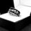 Thumbnail: Silver and Black Mountains Ring, Mens Ring,Tungsten Wedding Bands, Wedding Bands Mountain, His and Her Promise Rings,