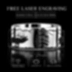 Thumbnail: silver elk mountain ring tungsten wedding band 8mm 10mm 12mm