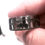 Thumbnail: Two Bears Facing Each other in Mountains Forest Pattern Engraved Tungsten Ring