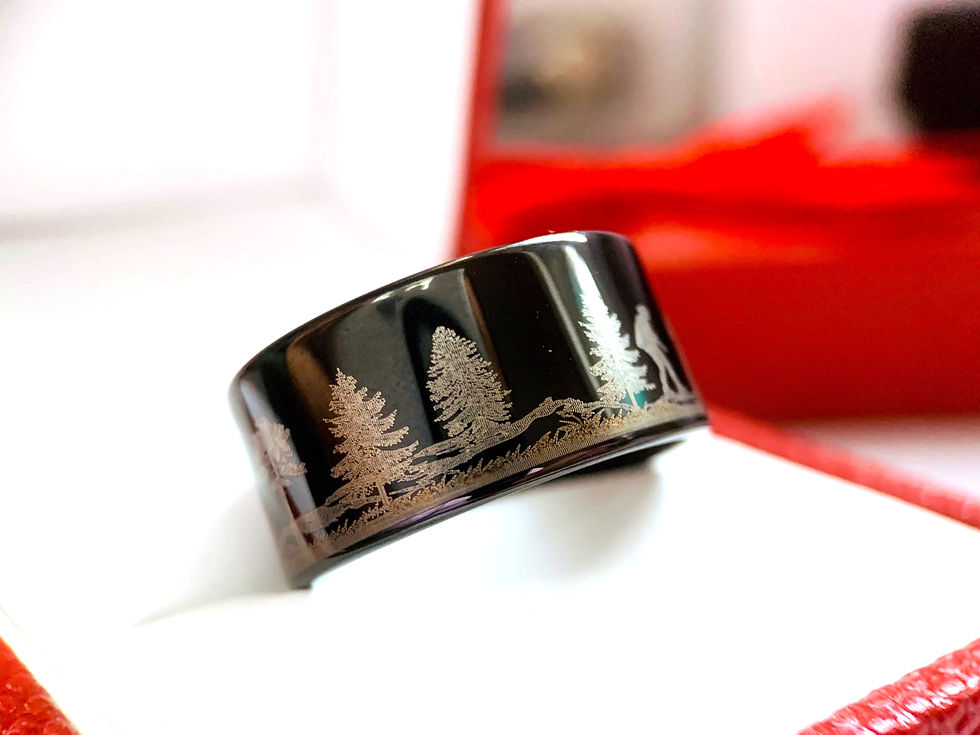Thumbnail: Hiking ring, men's ring , women's  ring, wedding bands