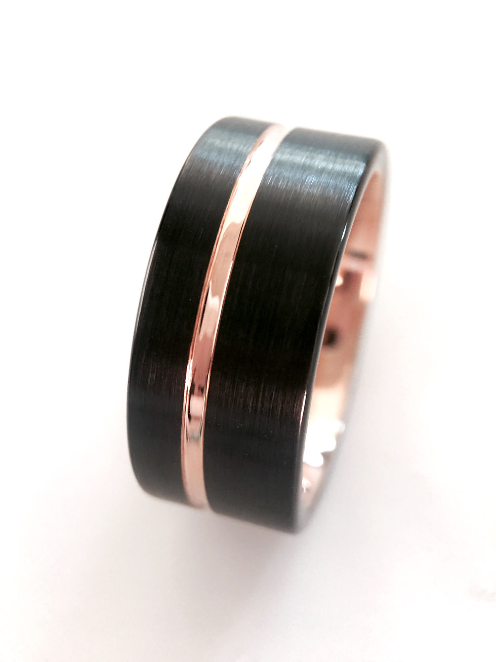 Thumbnail: Flat Black Tungsten Bands, Mens Women Tungsten Ring 10mm-12mm