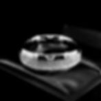 Thumbnail: Silver tungsten carbide wedding rings, durable and scratch-resistant, classic men’s and women’s wedding bands.