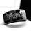 Thumbnail: Hors and wolf facing enach other pattern engraved black tungsten carbide wedding band, mens tungsten ring, mens ring, wedding