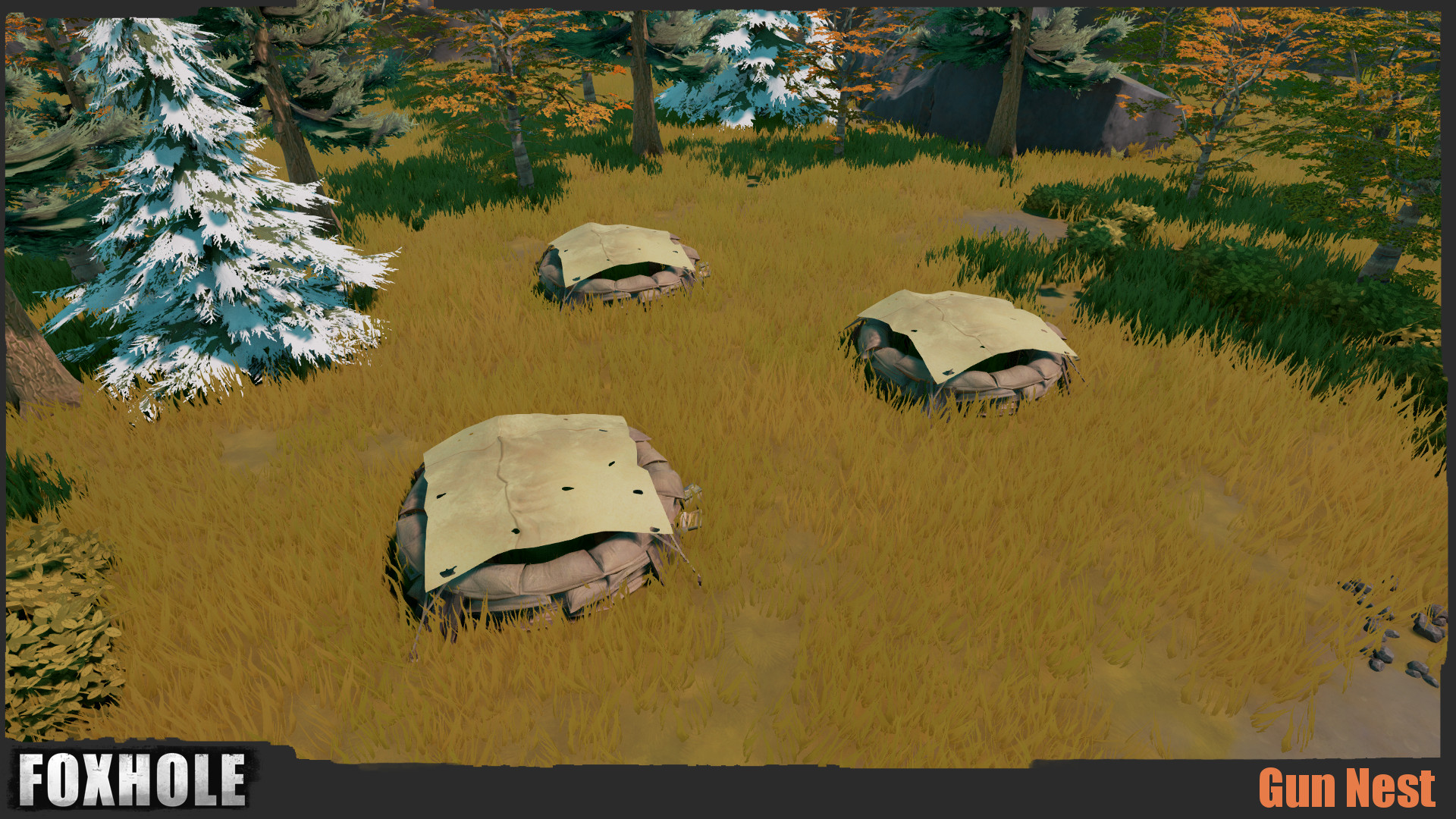 Construction Vehicle, Gun Nest, Campaigns news Foxhole Mod DB