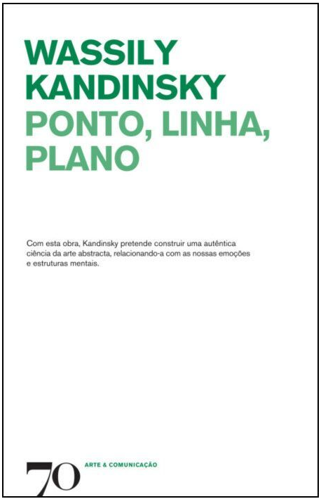 Imagem da capa do livro Ponto, Linha, Plano do Kandinsky