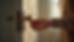 Close-up view of a woman’s hand setting a boundary by closing a door gently