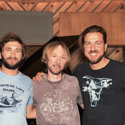 Pics from recording session - John Rienzi, Freddy Monday & Richard Maheux