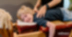 ### Alt Text for Image: A smiling child wearing a backpack, symbolizing proper backpack safety and spinal health, ensuring comfort and well-being during school activities.