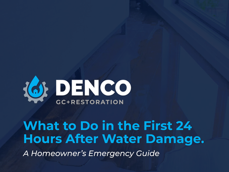 Homeowners Guide to Water Damge