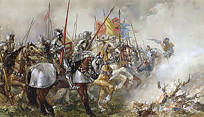 Chaos at the battle of Agincourt