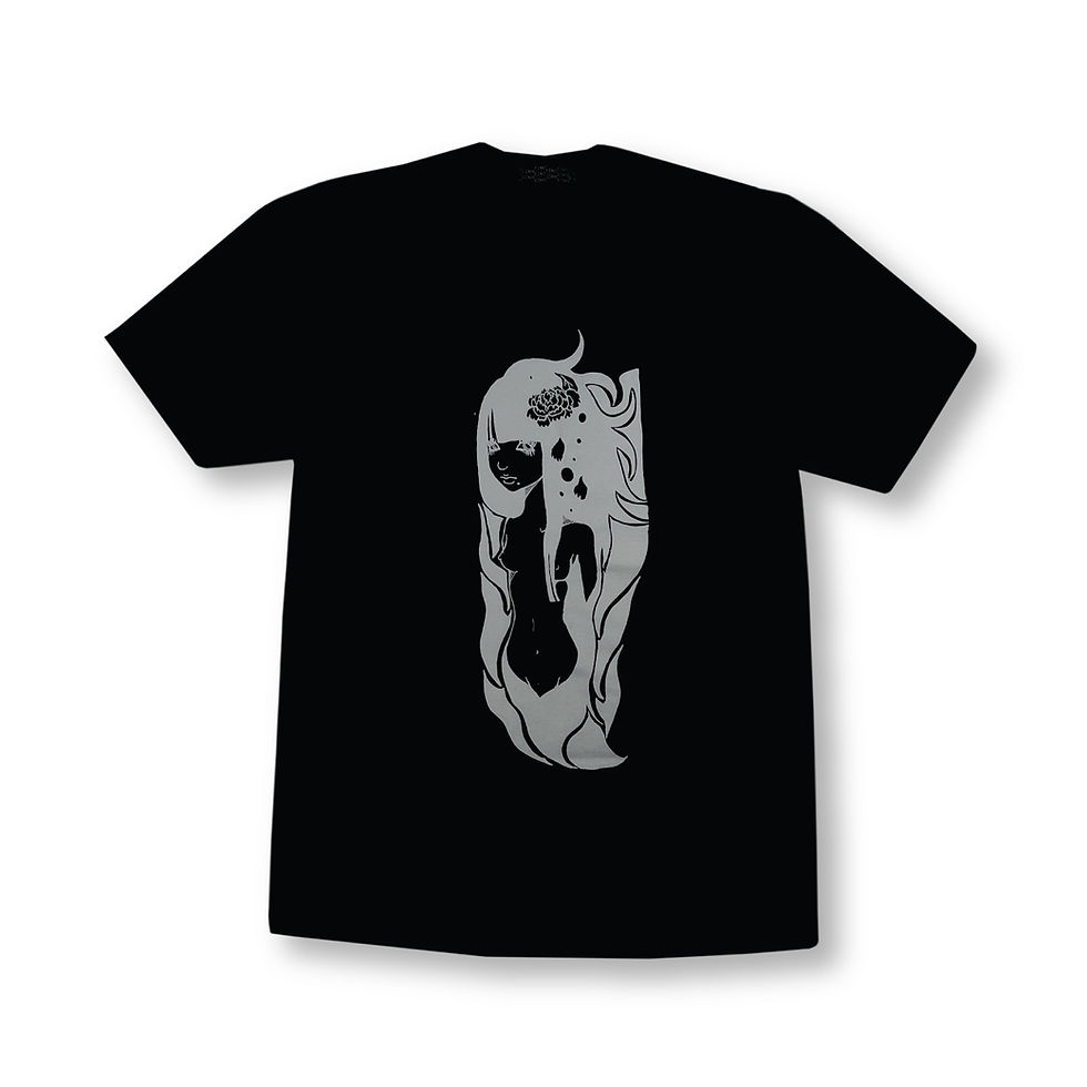 Nyotai Tee Black Front
