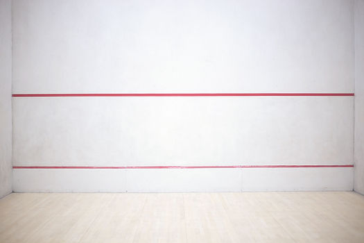 Squash-Court-Innenraum