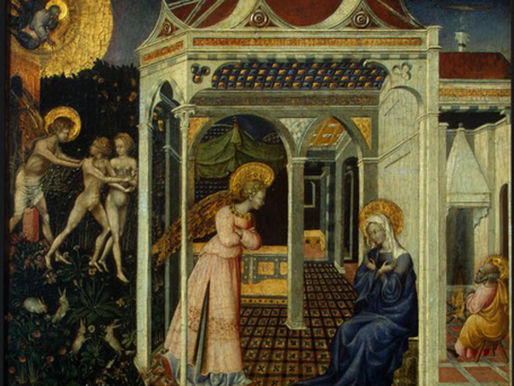 Beato Angelico e Giovanni Di Paolo: due Annunciazioni a confronto.
