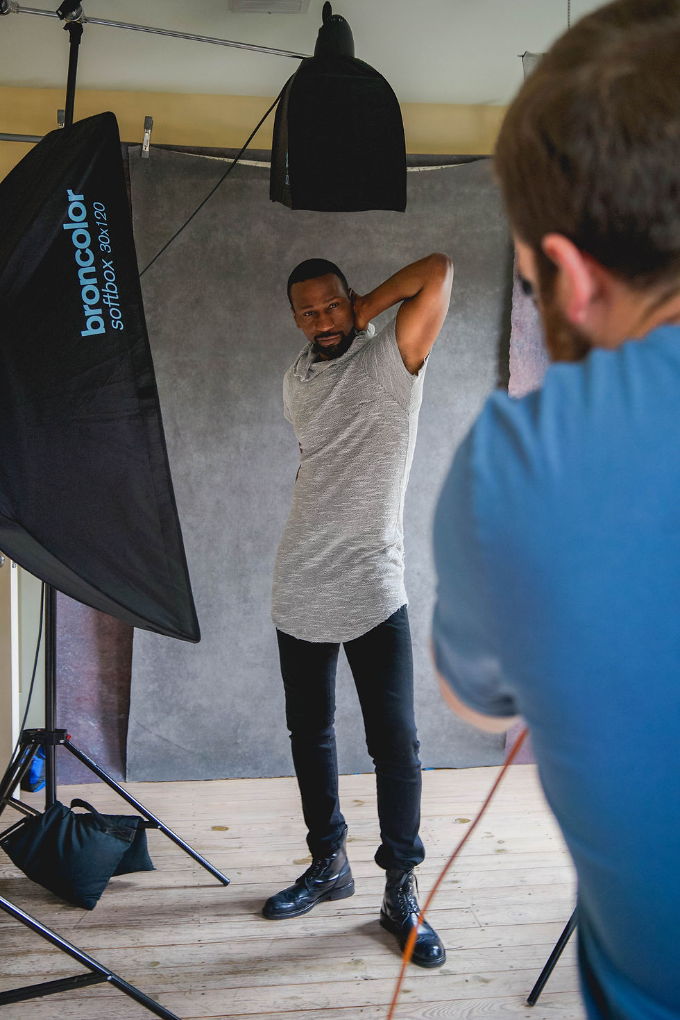 Photoshooting: Leon Robinson