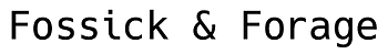 Fossick and Forage logo