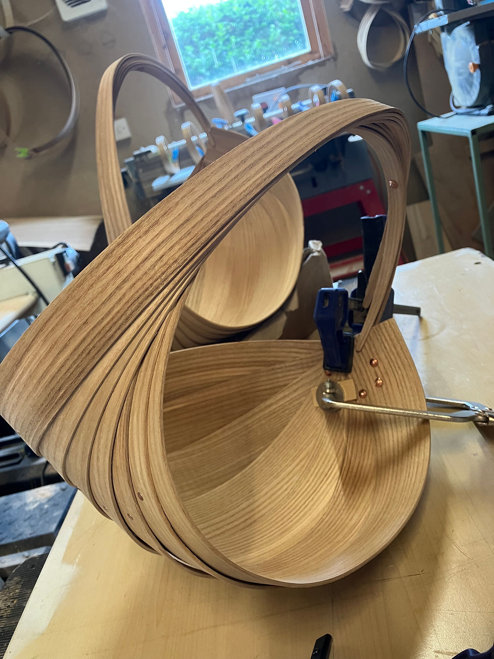 Thumbnail: Egg Trug. Olive Ash