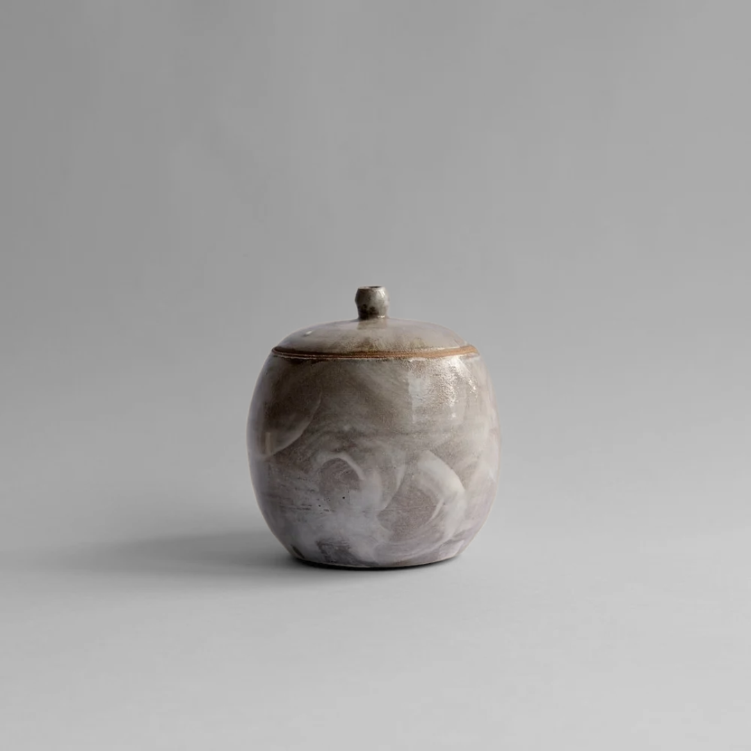 Cirrus. Lidded Jar