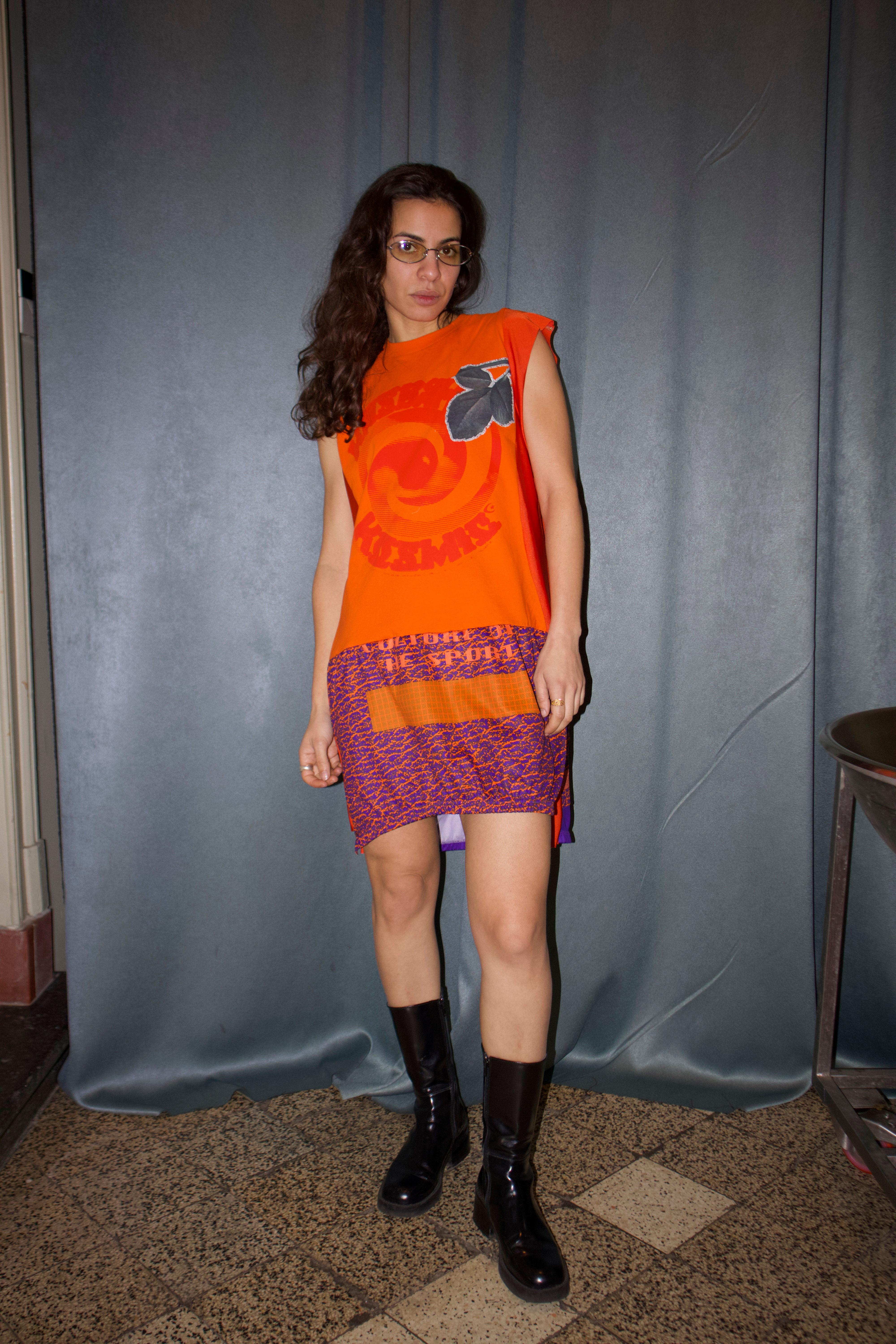 Copie de Tee-shirt dress 100% up-cycling