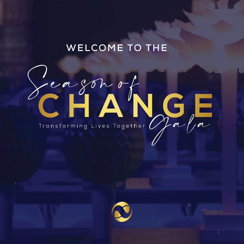 Change-Up – Fundraising Gala Brochure