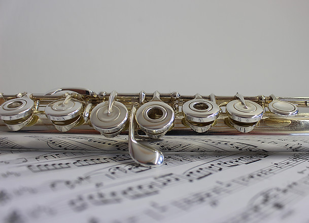 Flute and notes