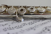 Flauta y notas