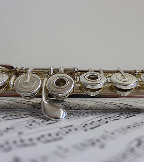 Flute and notes