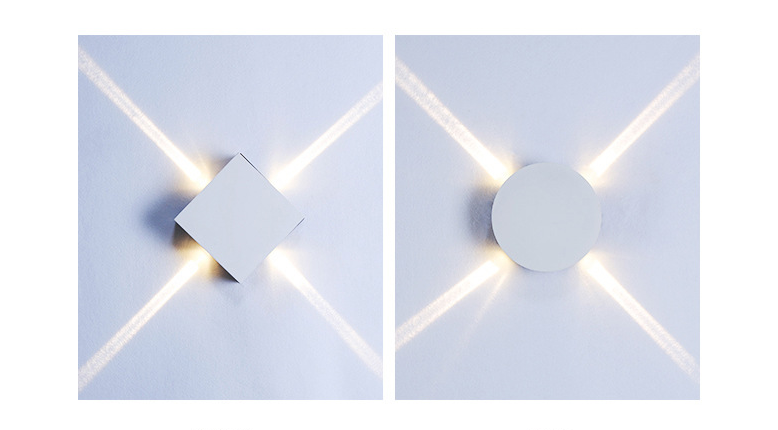 Thumbnail: LED Cross Effect Wall Lamp for Modern Home Decor
