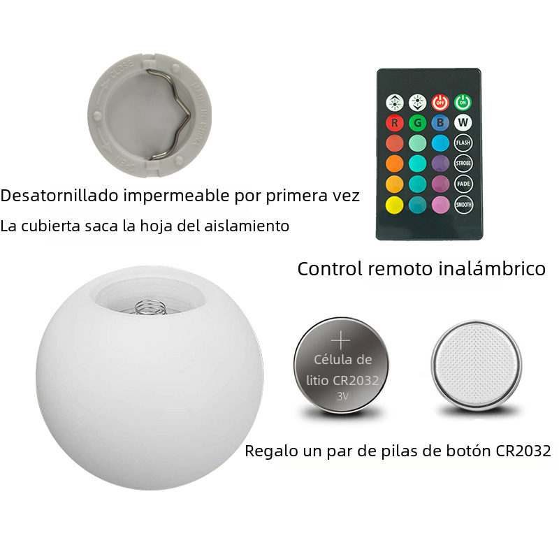 Thumbnail: Illuminated Pool Glow Spheres with Remote